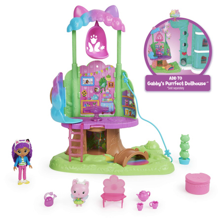 OUTLET Koci Domek Gabi Zestaw dom na drzewie Wróżkicia figurki Gabby's Dollhouse WADLIWY