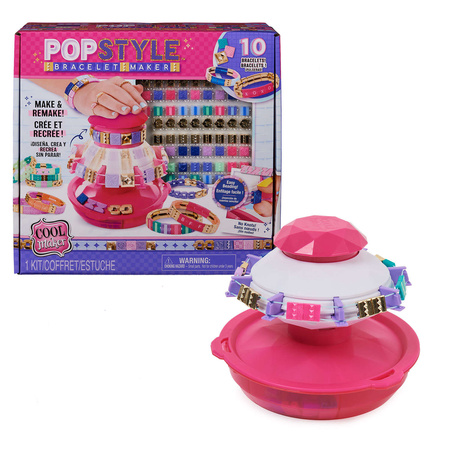 OUTLET Cool Maker Zestaw do tworzenia bransoletek Pop Style Bracelet Maker USZKODZONE OPAKOWANIE