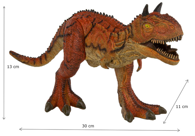 OUTLET Dinozaur Carnotaurus Duża Figurka Ruchome Łapy Jurassic World 30 Cm WADLIWY