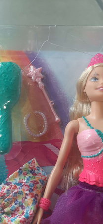 OUTLET Lalka Barbie Dreamtopia Księżniczka Syrenia przemiana USZKODZONE OPAKOWANIE