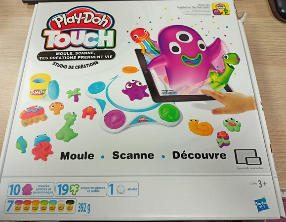 Play Doh Ciastolina Touch Shape to Life Studio Duży Zestaw kreatywny tubki USZKODZONE OPAKOWANIE