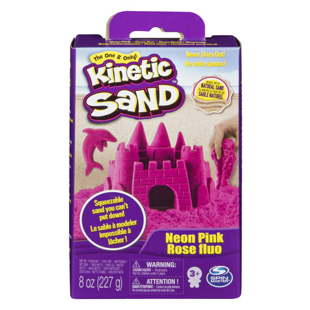 OUTLET Piasek kinetyczny Kinetic Sand różowy 227 g USZKODZONE OPAKOWANIE