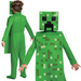 OUTLET Minecraft strój karnawałowy dla chłopca Creeper kostium przebranie 134-146 cm (10-12 lat) PO ZWROCIE