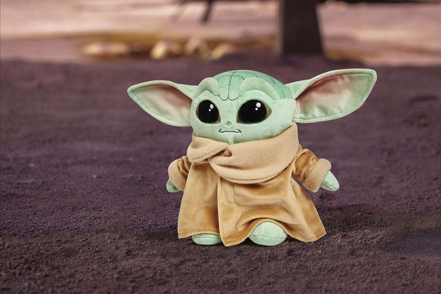 OUTLET Star Wars Maskotka Disney Mandalorian Baby Yoda 25cm w pudełku USZKODZONE OPAKOWANIE