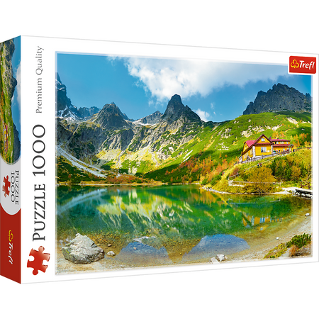 OUTLET Puzzle 1000 Schronisko Tatry Słowacja USZKODZONE OPAKOWANIE