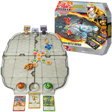 OUTLET Bakugan Battle Matrix Arena Walk Geogan Rising + figurka i karty USZKODZONE OPAKOWANIE