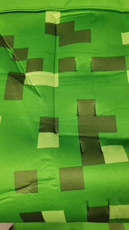 OUTLET Minecraft strój karnawałowy dla chłopca Creeper kostium przebranie 134-146 cm (10-12 lat) PO ZWROCIE