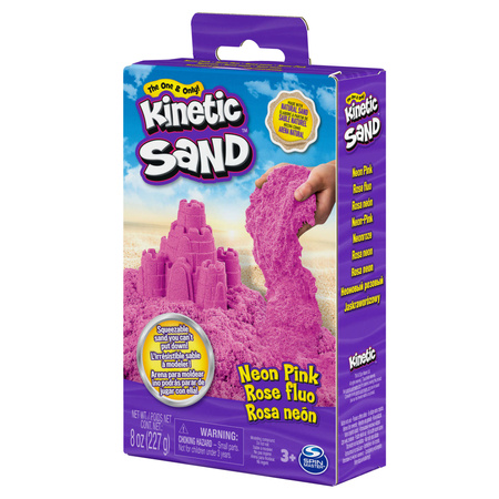 OUTLET Piasek kinetyczny Kinetic Sand różowy 227 g USZKODZONE OPAKOWANIE