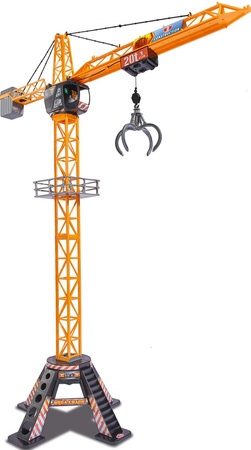 OUTLET Mega Crane Dźwig Żuraw z dźwiękiem zdalnie sterowany 120 cm + pilot USZKODZONE OPAKOWANIE