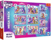 OUTLET Puzzle My Little Pony Zestaw 10w1 Lśniące Kucyki Pony 329 elementów USZKODZONE OPAKOWANIE