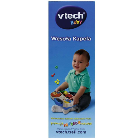 OUTLET Wesoła Kapela Pianinko z dźwiękami vTech 61074  USZKODZONE OPAKOWANIE