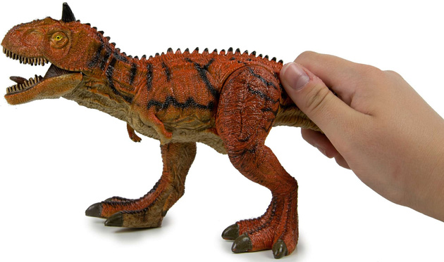 OUTLET Dinozaur Carnotaurus Duża Figurka Ruchome Łapy Jurassic World 30 Cm WADLIWY