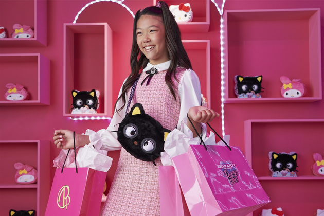 OUTLET Purse Pets Hello Kitty Chococat Interaktywna torebka z oczami Kot Czarny Kotek Dźwięk USZKODZONE OPAKOWANIE