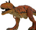 OUTLET Dinozaur Carnotaurus Duża Figurka Ruchome Łapy Jurassic World 30 Cm WADLIWY