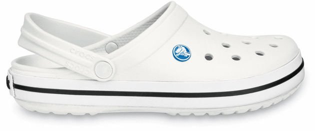 Crocs Crocband Białe Klapki Dla Lekarzy