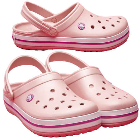 Crocs Crocband Clog Pearl Pink Wild Orchid M4