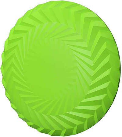 Frisbee Dysk Latający Do Łapania Zabawka Do Aportowania Talerz Spodek Zielony 18 Cm