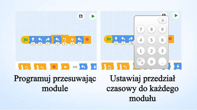 OUTLET Klocki konstrukcyjne CaDA Samochód zdalnie sterowany Auto wyścigowe 20 cm żółty EVO Race Car Pojazd 289 elementów RC Dual Mode USZKODZONE OPAKOWANIE